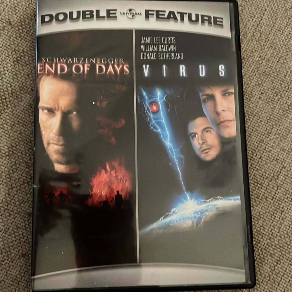 End of days and virus double feature DVD